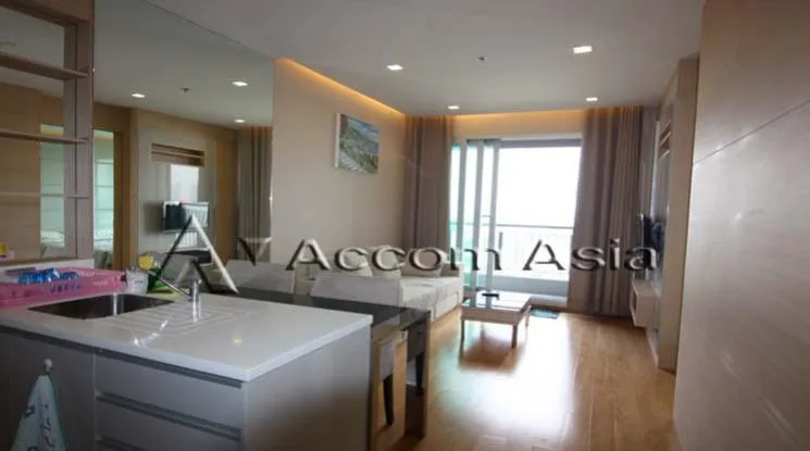 unit 1 Bedroom  Condominium For Rent in New Phetchaburi, Bangkok  near ARL Makkasan - MRT Phetchaburi (1519762)