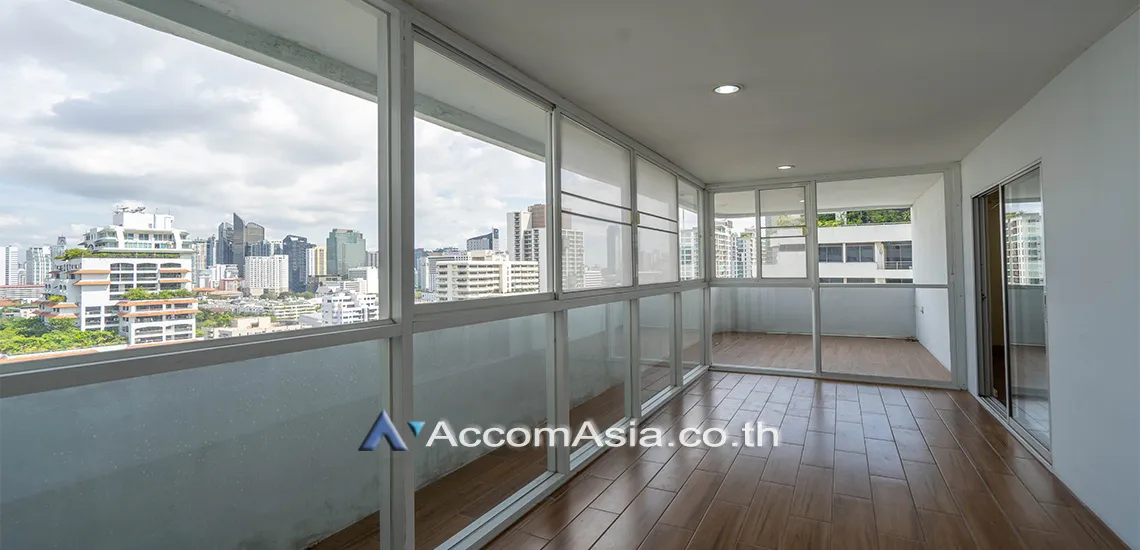 unitBig Balcony |  3 Bedrooms  Condominium For Rent in Sukhumvit, Bangkok  near BTS Phrom Phong (1519814)