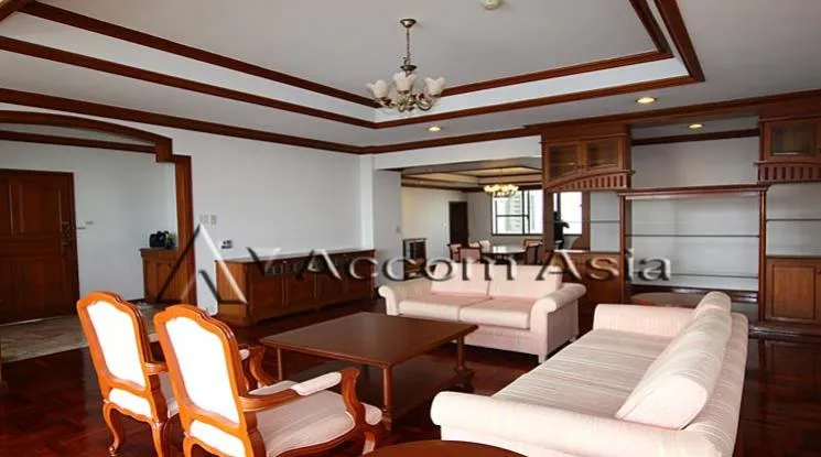  1  3 br Apartment For Rent in Sukhumvit ,Bangkok BTS Phrom Phong at Pet friendly - High rise Apartment in Phrom Phong 1421231