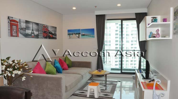  2  1 br Condominium For Rent in Phaholyothin ,Bangkok ARL Makkasan - MRT Phetchaburi at Villa Asoke 1521431