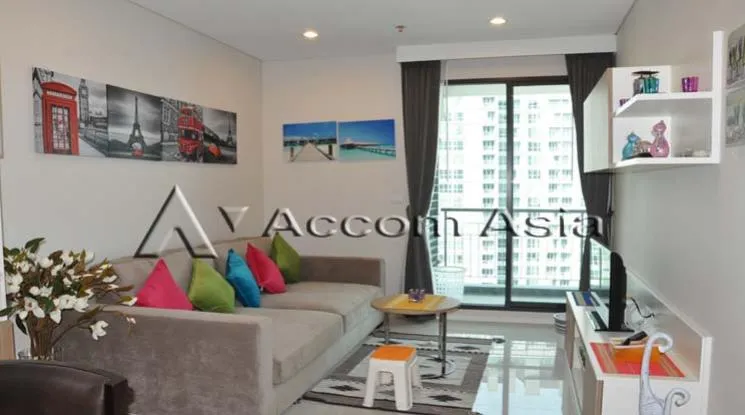  2  1 br Condominium For Rent in Phaholyothin ,Bangkok ARL Makkasan - MRT Phetchaburi at Villa Asoke 1521431