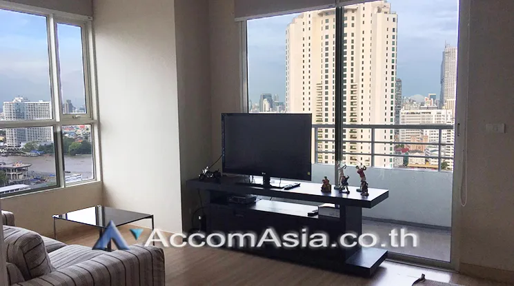 unit 1 Bedroom  Condominium For Rent in Charoen Nakhon, Bangkok  near BTS Krung Thon Buri (1521445)