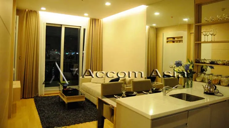  2  1 br Condominium For Rent in New Phetchaburi ,Bangkok ARL Makkasan - MRT Phetchaburi at The Address Asoke 13000124