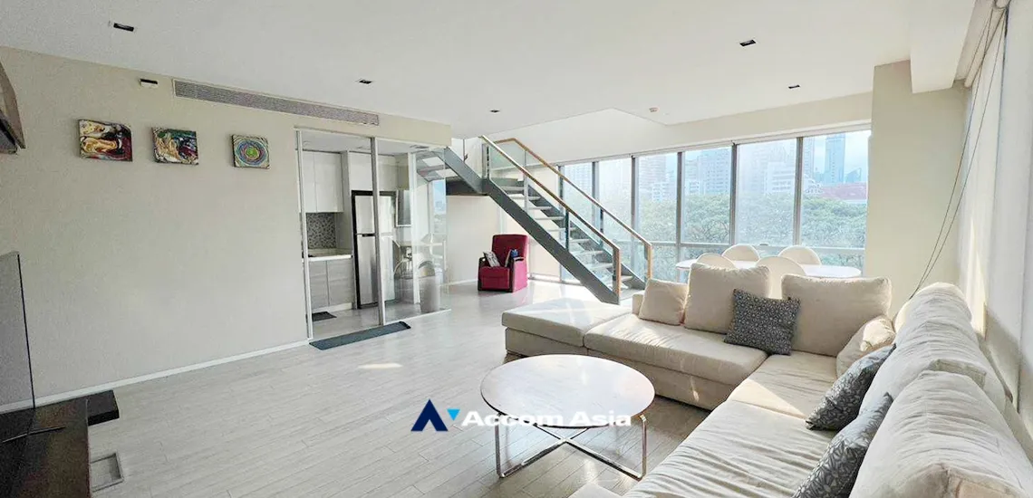 Duplex Condo |  The Room Sukhumvit 21 Condominium  2 Bedroom for Rent BTS Asok in Sukhumvit Bangkok