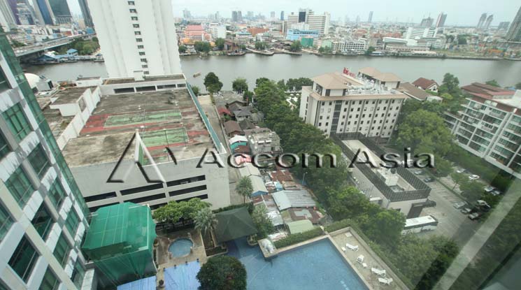 9  2 br Condominium For Rent in Charoen Nakhon ,Bangkok BTS Krung Thon Buri at Baan Sathorn Chaophraya 13001607
