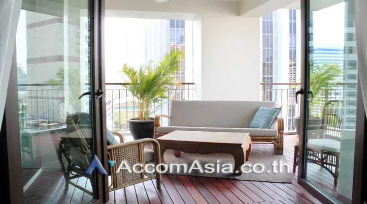 10  4 br Apartment For Rent in Silom ,Bangkok BTS Surasak at A Unique design and Terrace 13001794