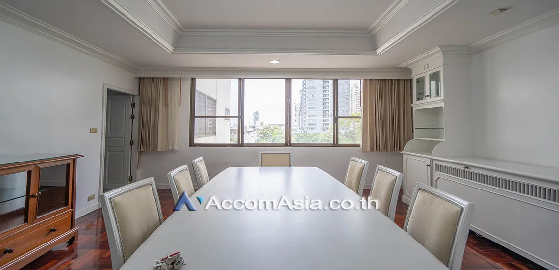 4  3 br Apartment For Rent in Sukhumvit ,Bangkok BTS Phrom Phong at Pet friendly - High rise Apartment in Phrom Phong AA10096