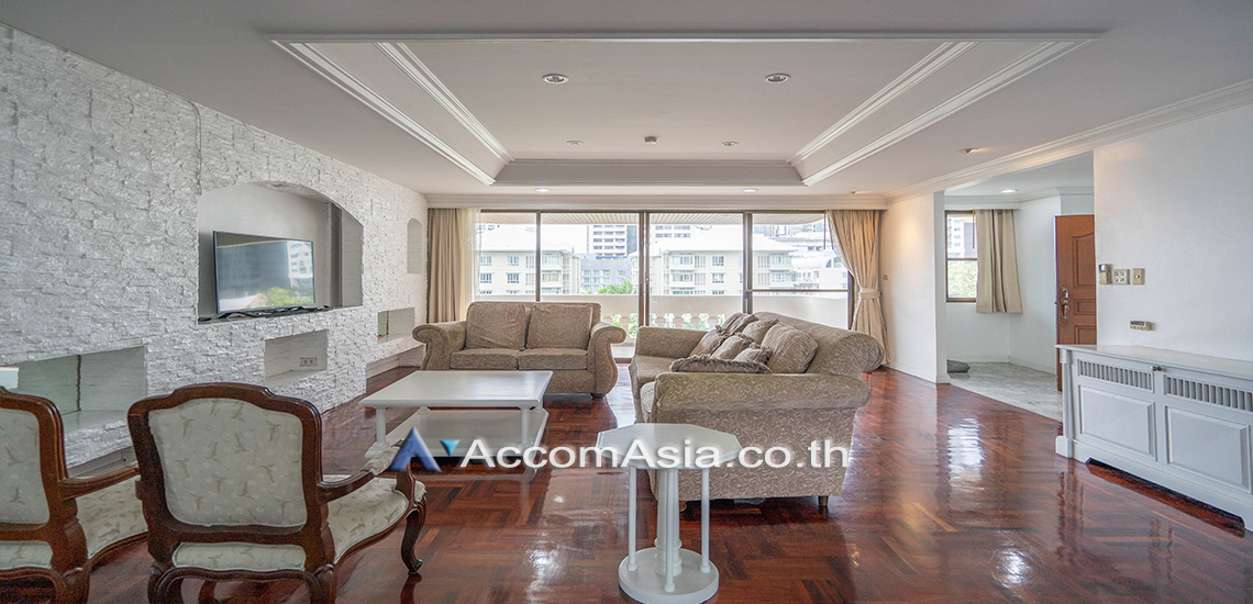  1  3 br Apartment For Rent in Sukhumvit ,Bangkok BTS Phrom Phong at Pet friendly - High rise Apartment in Phrom Phong AA10096