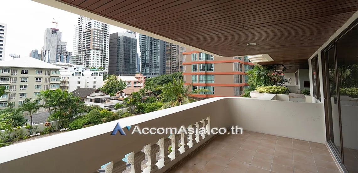 unitBig Balcony, Pet friendly |  3 Bedrooms  Apartment For Rent in Sukhumvit, Bangkok  near BTS Phrom Phong (AA10096)