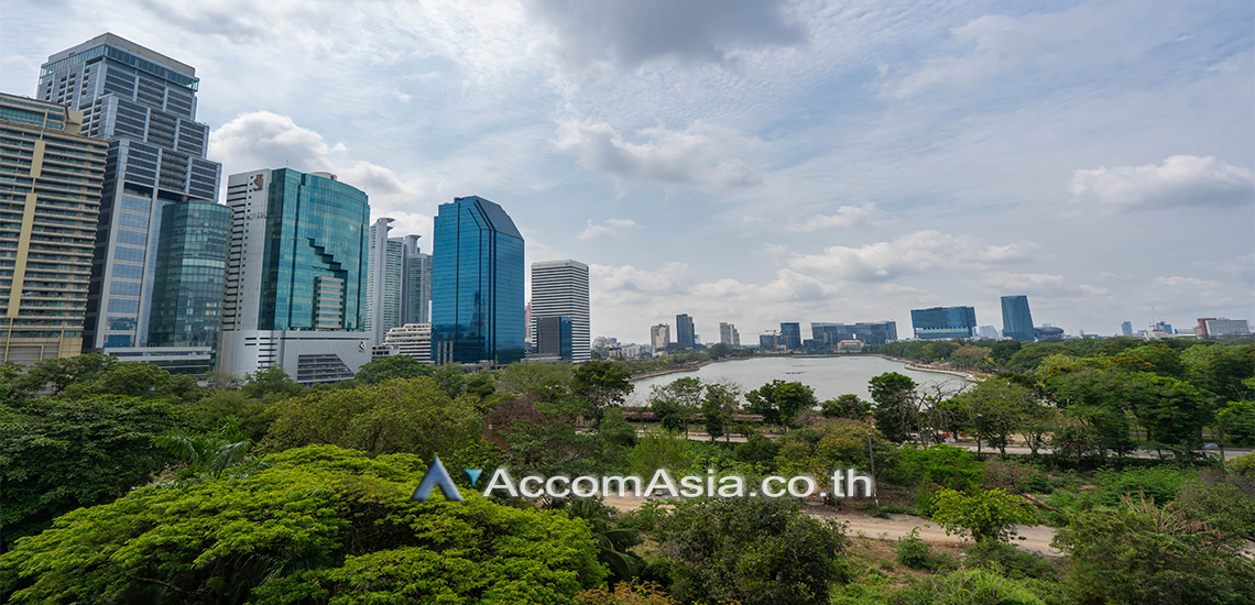 15  3 br Apartment For Rent in Sukhumvit ,Bangkok MRT Sukhumvit - BTS Asok at Family Apartment with Lake View AA10679
