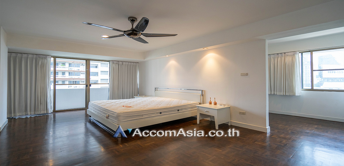 8  3 br Apartment For Rent in Sukhumvit ,Bangkok BTS Asok at Family Apartment with Lake View AA10679
