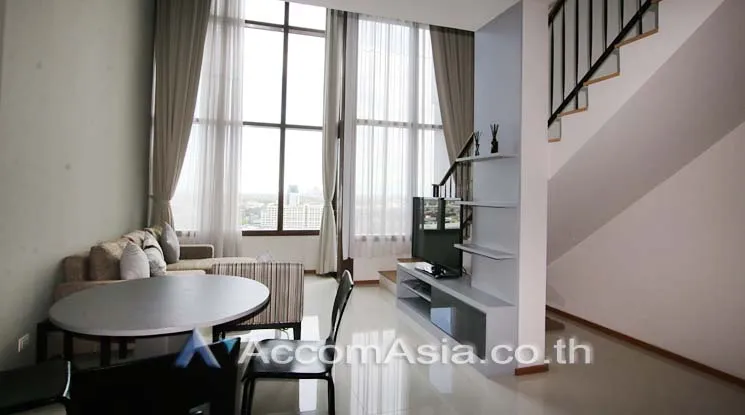 unitDuplex Condo |  1 Bedroom  Condominium For Rent in Sukhumvit, Bangkok  near BTS Phrom Phong (AA11710)
