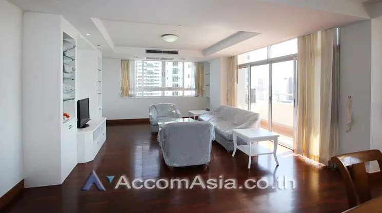 unitPet friendly |  3 Bedrooms  Apartment For Rent in Sukhumvit, Bangkok  near BTS Phrom Phong (AA11749)