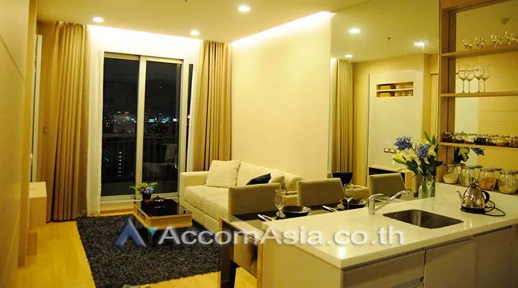  2  1 br Condominium For Rent in New Phetchaburi ,Bangkok ARL Makkasan - MRT Phetchaburi at The Address Asoke AA12308