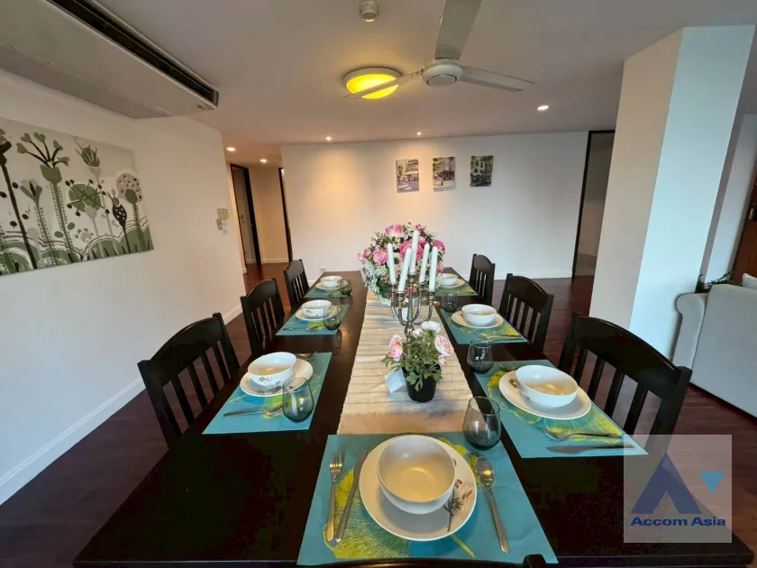 6  3 br Apartment For Rent in Silom ,Bangkok BTS Surasak at High-end Low Rise  AA12437