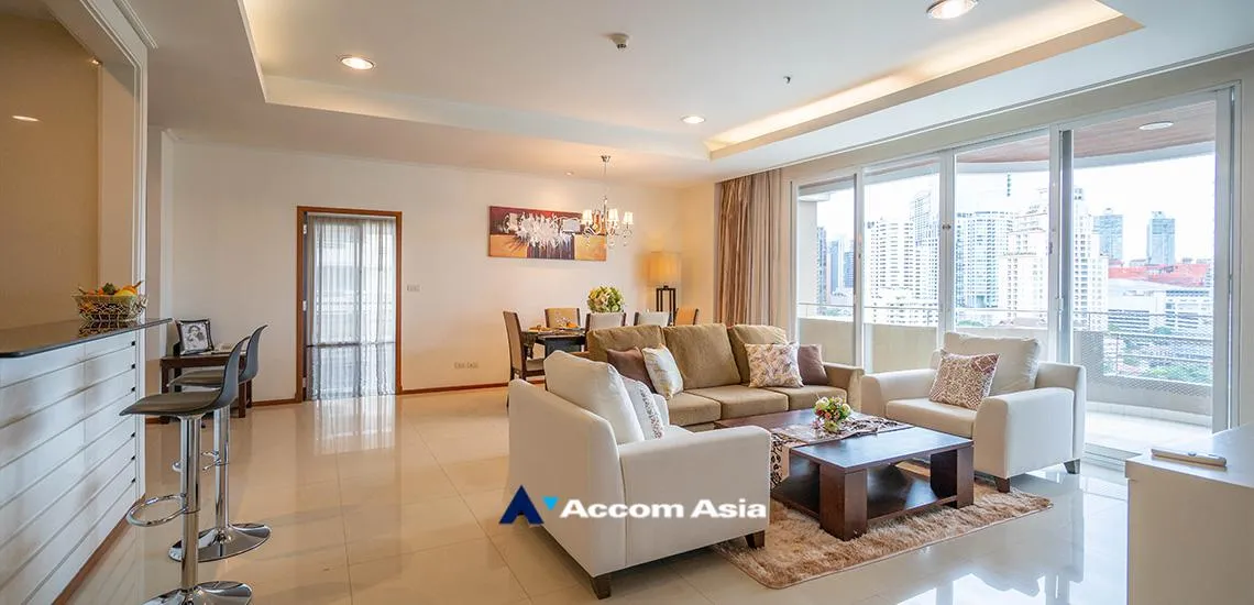unitBig Balcony, Pet friendly |  3 Bedrooms  Apartment For Rent in Sukhumvit, Bangkok  near BTS Phrom Phong (AA12539)