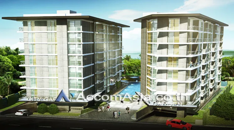 City Garden Pratumnak Condominium  1 Bedroom for Sale   in Sukhumvit Bangkok