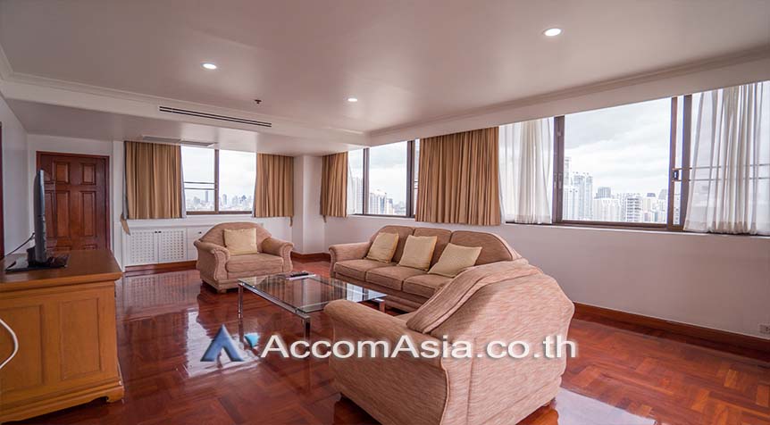 4  3 br Condominium for rent and sale in Sukhumvit ,Bangkok BTS Phrom Phong at Ruamsuk Condominium AA14403