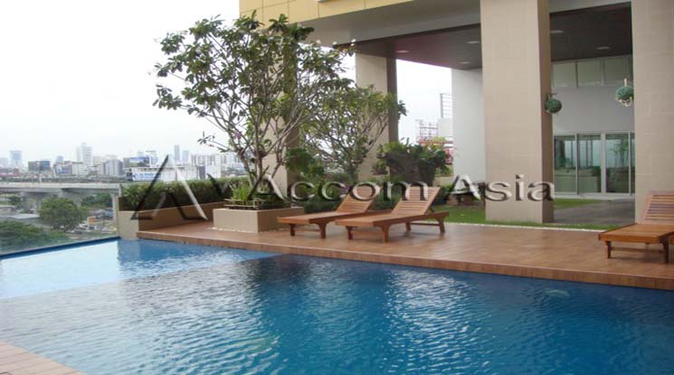 8  2 br Condominium For Rent in Ratchadaphisek ,Bangkok MRT Phetchaburi at My Resort Bangkok AA14869