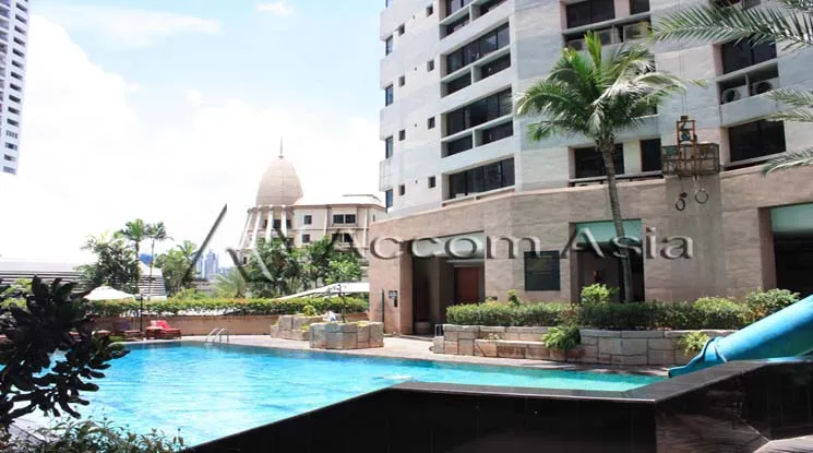  2  1 br Condominium for rent and sale in Ploenchit ,Bangkok BTS Chitlom at President Place AA15002