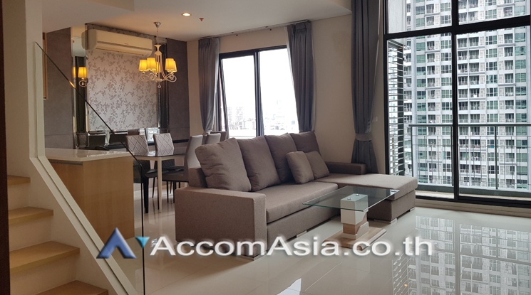  2  1 br Condominium For Rent in Phaholyothin ,Bangkok ARL Makkasan - MRT Phetchaburi at Villa Asoke AA15597