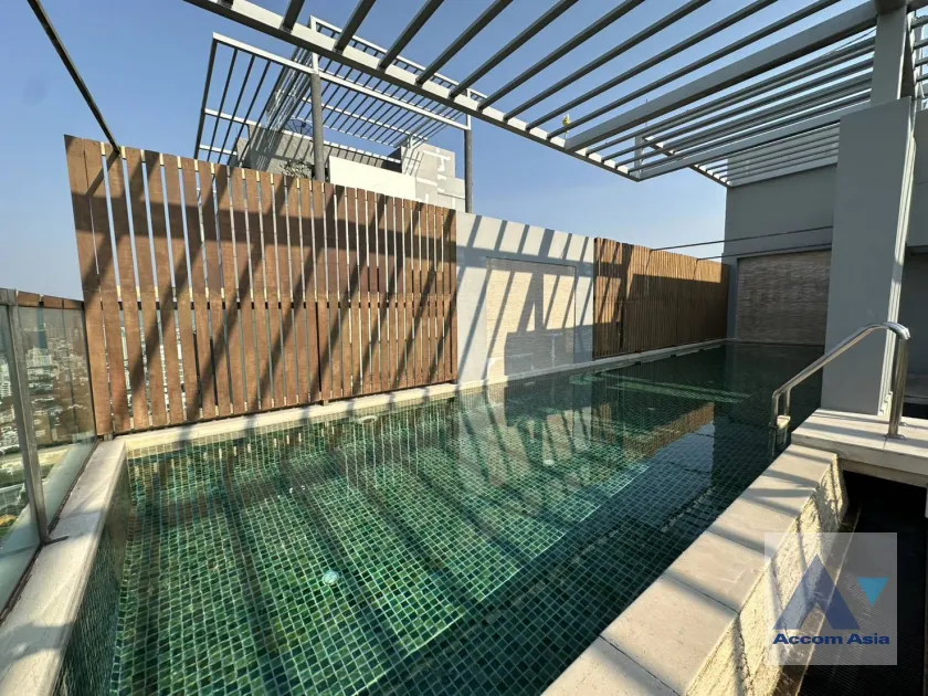 unitPrivate Swimming Pool, Penthouse |  4 Bedrooms  Apartment For Rent in Sukhumvit, Bangkok  near BTS Phrom Phong (AA16641)