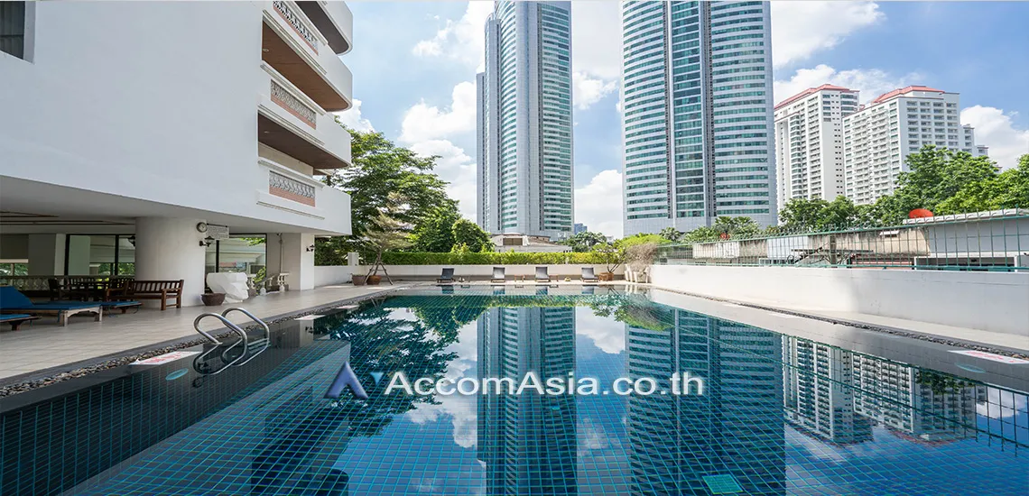 2  3 br Apartment For Rent in Sukhumvit ,Bangkok MRT Sukhumvit - BTS Asok at Peaceful and Pet-Friendly Residence in Asoke AA16942