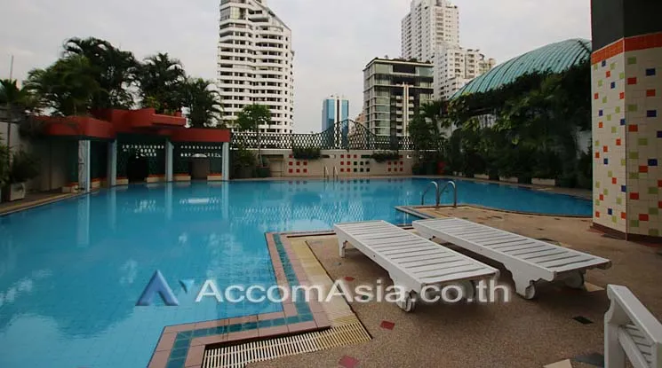 Pet friendly |  Fifty Fifth Tower Condominium  3 Bedroom for Rent BTS Thong Lo in Sukhumvit Bangkok