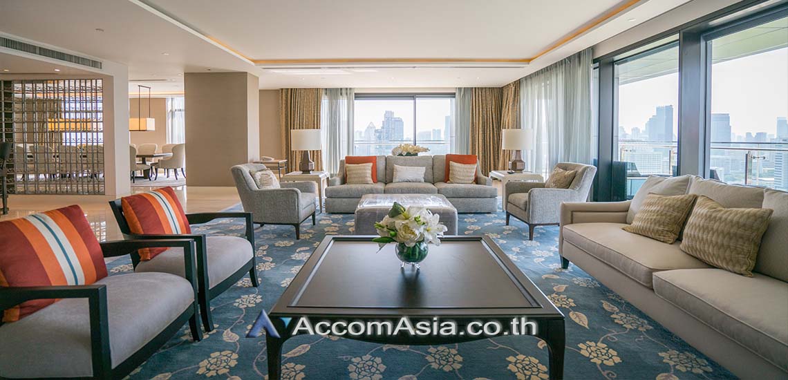  2  4 br Condominium For Rent in Ploenchit ,Bangkok BTS Ratchadamri at The St. Regis Bangkok (Residences) AA20144
