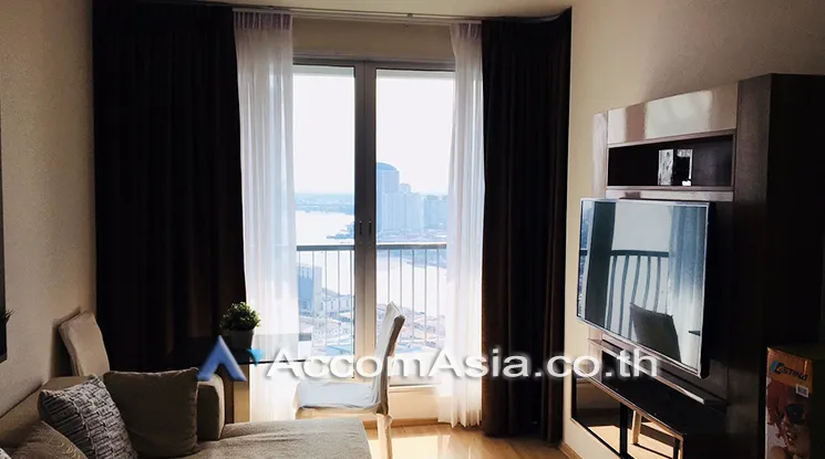 unit 1 Bedroom  Condominium For Rent in Sathorn, Bangkok  near BTS Saphan Taksin (AA20164)