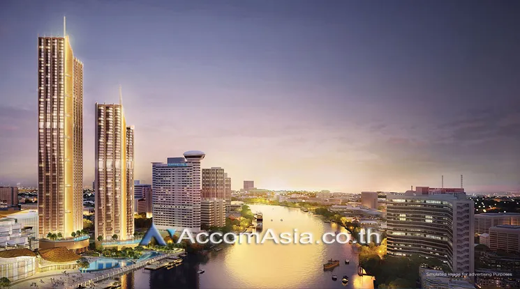  2  1 br Condominium For Sale in Charoen Nakhon ,Bangkok BTS Krung Thon Buri at Magnolias Waterfront Residences AA20617