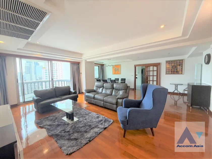 unit 3 Bedrooms  Condominium For Rent in Sukhumvit, Bangkok  near BTS Phrom Phong (AA22011)