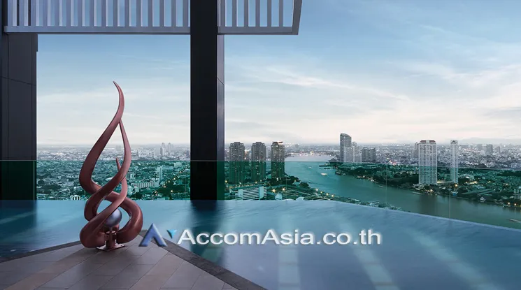 unit 1 Bedroom  Condominium For Rent in Sathorn, Bangkok  near BTS Saphan Taksin (AA23176)