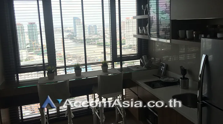 unit 1 Bedroom  Condominium For Rent in Sathorn, Bangkok  near BTS Saphan Taksin (AA23176)
