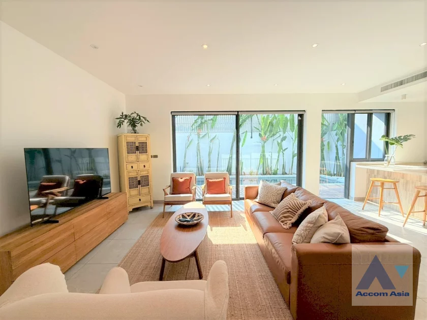 unitFully Furnished, Private Swimming Pool |  4 Bedrooms  House For Rent & Sale in Sukhumvit, Bangkok  near BTS Phrom Phong (AA23289)