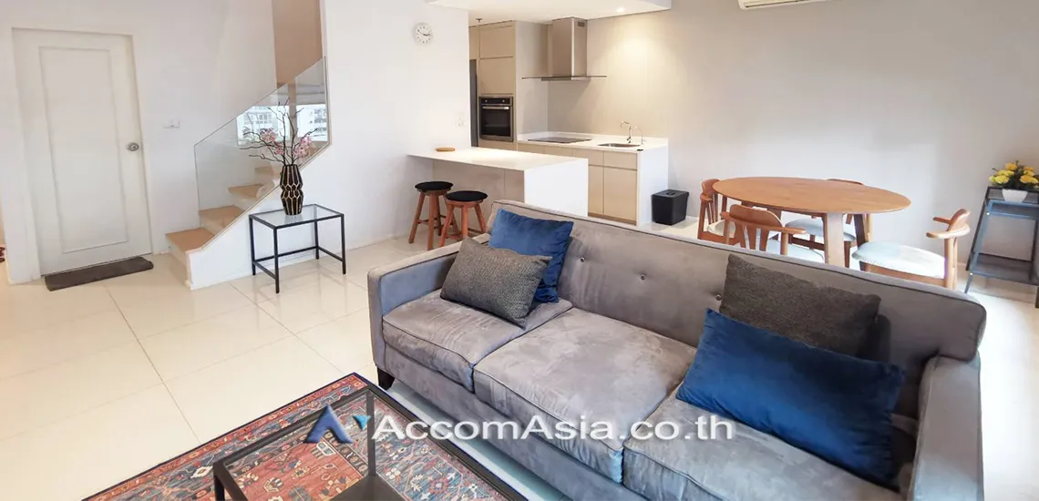 Duplex Condo |  Villa Asoke Condominium  1 Bedroom for Rent MRT Phetchaburi in Phaholyothin Bangkok