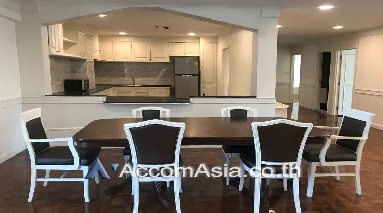  1  3 br Apartment For Rent in Sukhumvit ,Bangkok BTS Phrom Phong at Low-rise apartment, Walk 400m to BTS AA24673