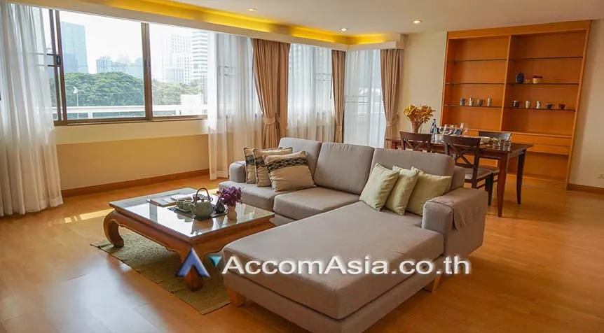 unit 2 Bedrooms  Apartment For Rent in Ploenchit, Bangkok  near BTS Ratchadamri (AA25283)
