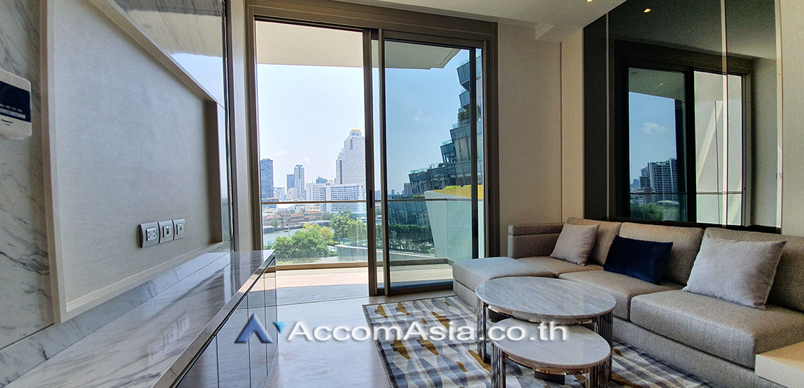  2  1 br Condominium For Rent in Charoen Nakhon ,Bangkok BTS Krung Thon Buri at Magnolias Waterfront Residences AA25460