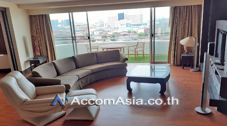  2  2 br Condominium For Rent in Charoen Nakhon ,Bangkok BTS Krung Thon Buri at Supakarn Condominium AA25624