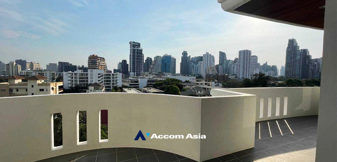 7  3 br Apartment for rent and sale in Sukhumvit ,Bangkok BTS Ekkamai at Panoramic view on balcony AA25768