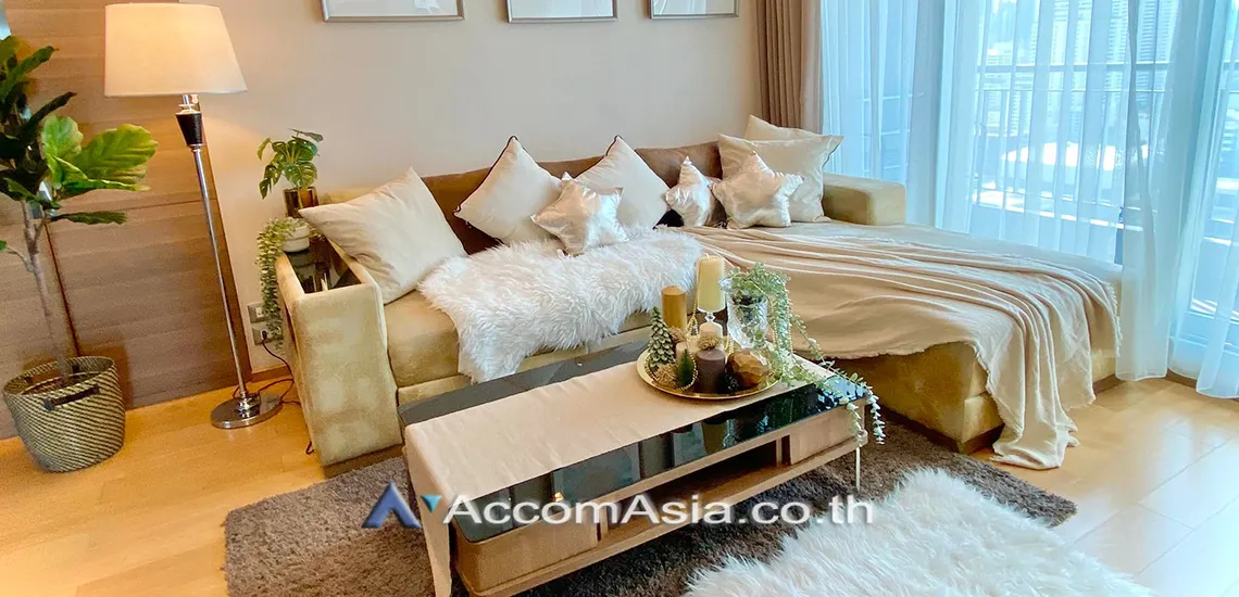 unit 2 Bedrooms  Condominium For Rent in New Phetchaburi, Bangkok  near MRT Phetchaburi - ARL Makkasan (AA25975)