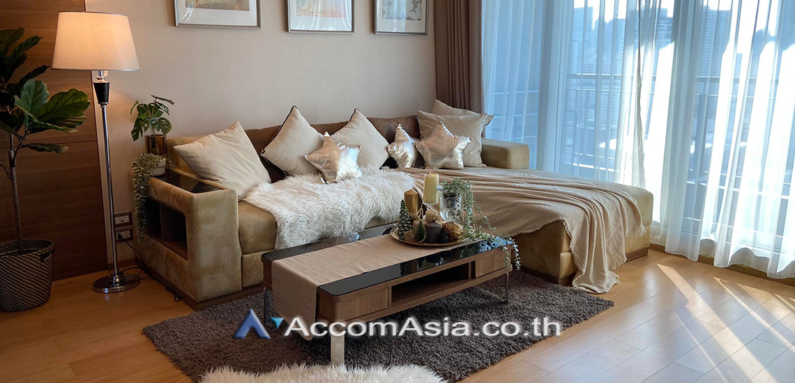 7  2 br Condominium For Rent in New Phetchaburi ,Bangkok MRT Phetchaburi - ARL Makkasan at The Address Asoke AA25975