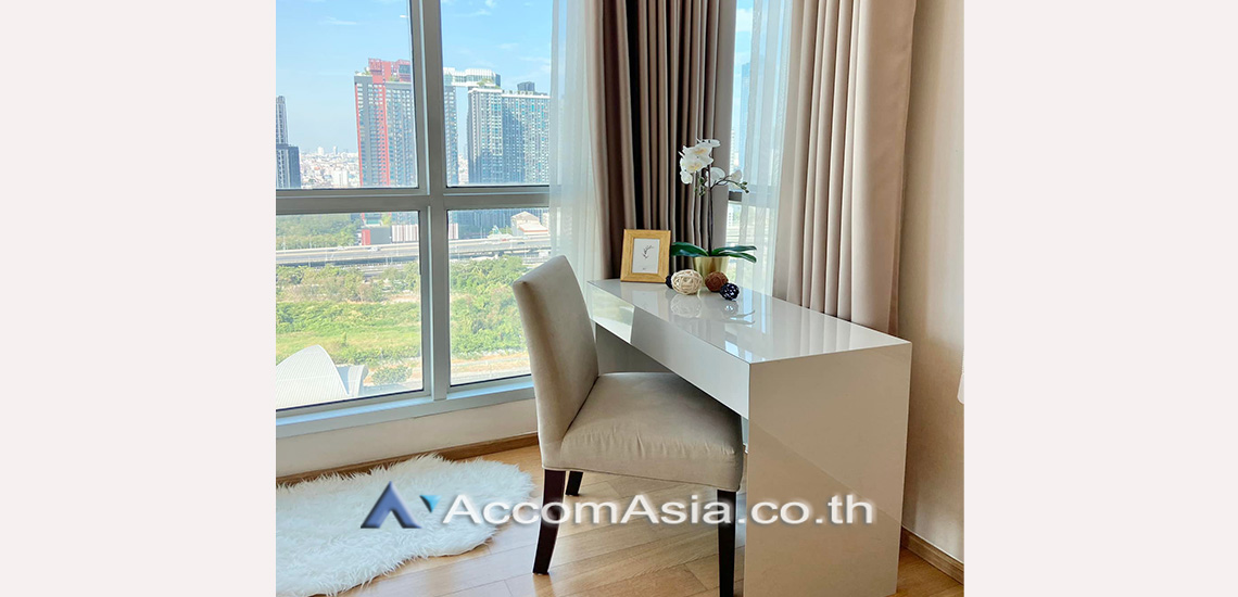 22  2 br Condominium For Rent in New Phetchaburi ,Bangkok MRT Phetchaburi - ARL Makkasan at The Address Asoke AA25975