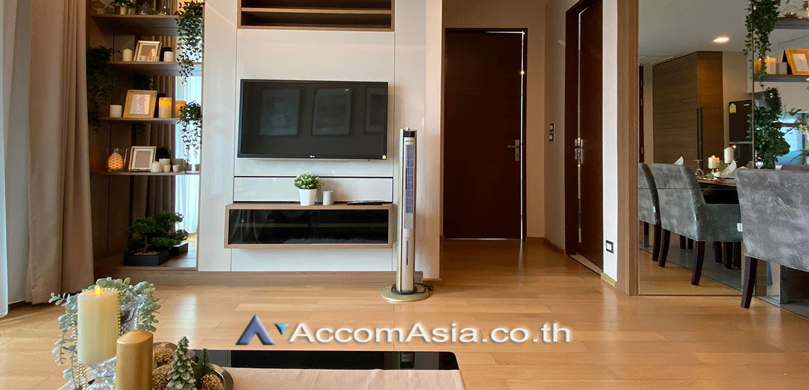 8  2 br Condominium For Rent in New Phetchaburi ,Bangkok MRT Phetchaburi - ARL Makkasan at The Address Asoke AA25975