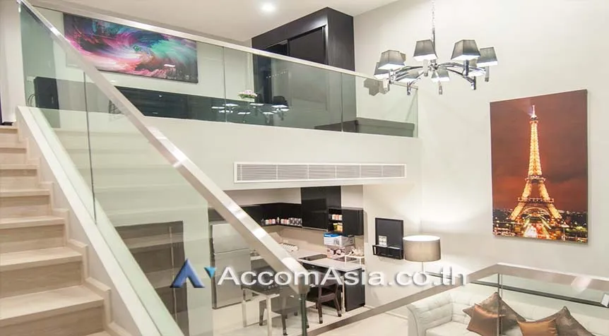 Duplex Condo |  Rhythm Sukhumvit 44/1   Condominium  1 Bedroom for Rent BTS Phra khanong in Sukhumvit Bangkok