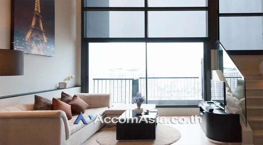 unitDuplex Condo |  1 Bedroom  Condominium For Rent in Sukhumvit, Bangkok  near BTS Phra khanong (AA25997)