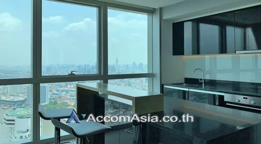 unit 2 Bedrooms  Condominium For Rent in Charoen Nakhon, Bangkok  near BTS Krung Thon Buri (AA26266)
