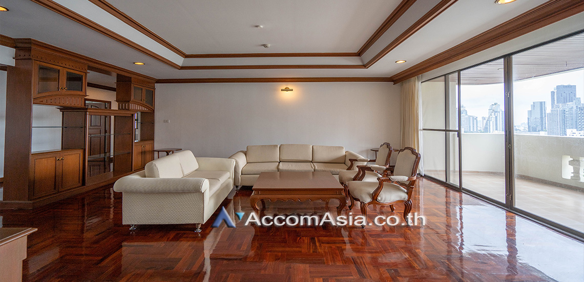  2  3 br Apartment For Rent in Sukhumvit ,Bangkok BTS Phrom Phong at Pet friendly - High rise Apartment in Phrom Phong AA26728