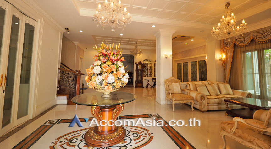  2  4 br House For Sale in Rama 3 ,Bangkok BTS Surasak - BRT Charoenrat at House  in Compound AA26745